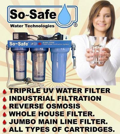 So~ safe water filter in Pakistan