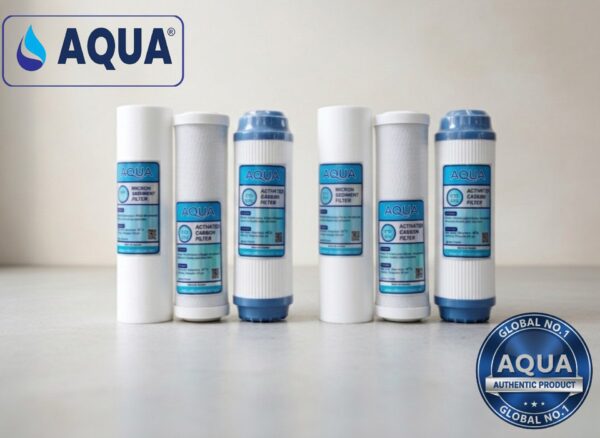 Aqua RO Cartridge Set PPF CTO GAC in Pakistan | High Quality Water Filter Replacement Kit 2 set